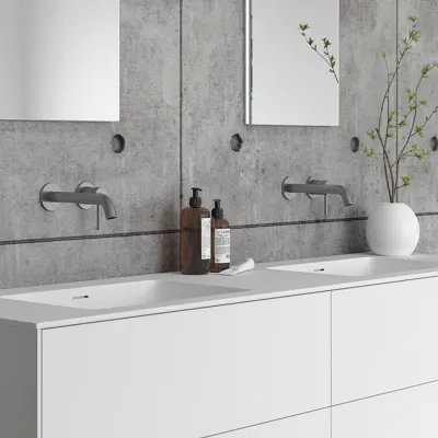 Classwell C04 - Washbasin Faucet, Brushed Stainless Steel