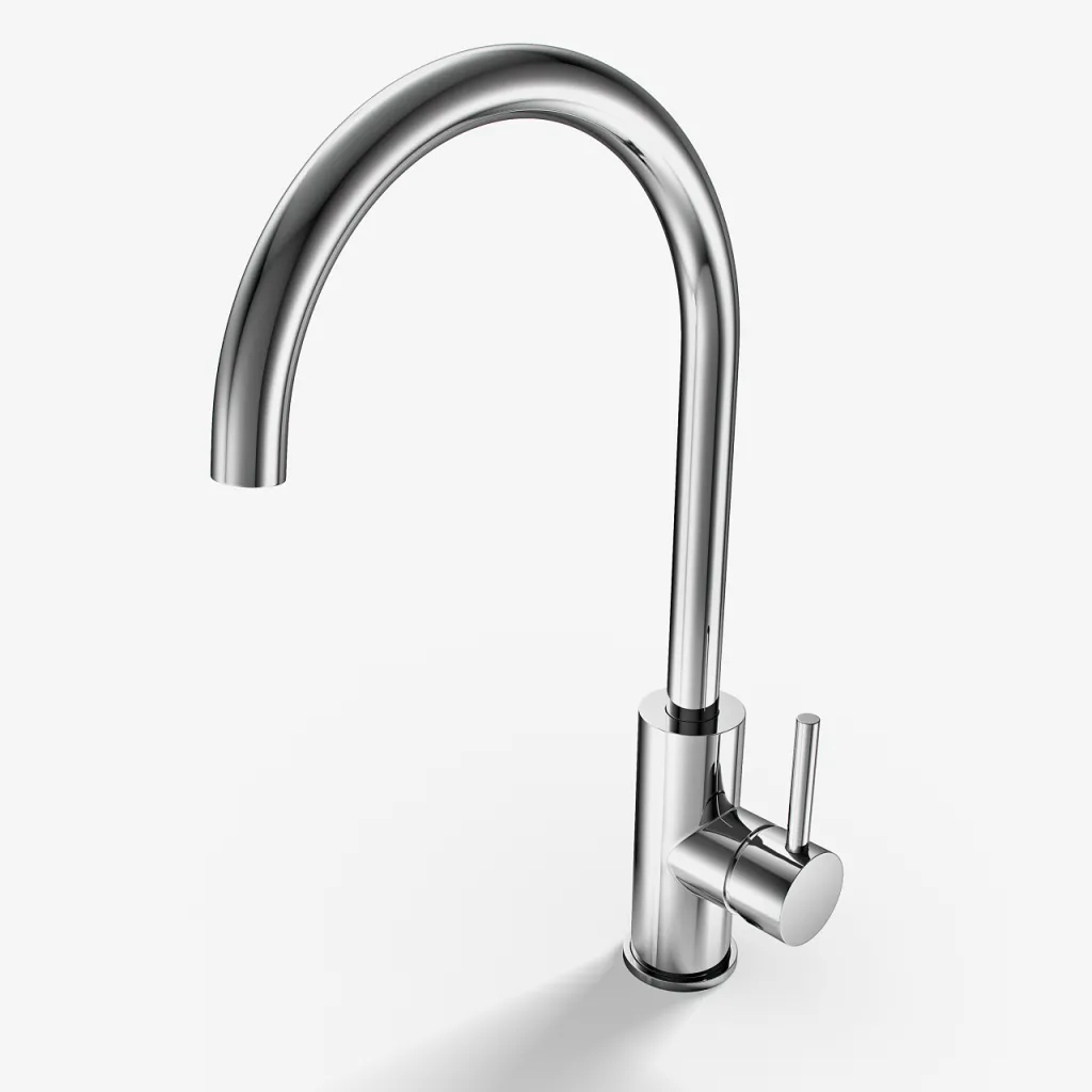 Classwell C06 - Kitchen mixer tap, Chrome Polished