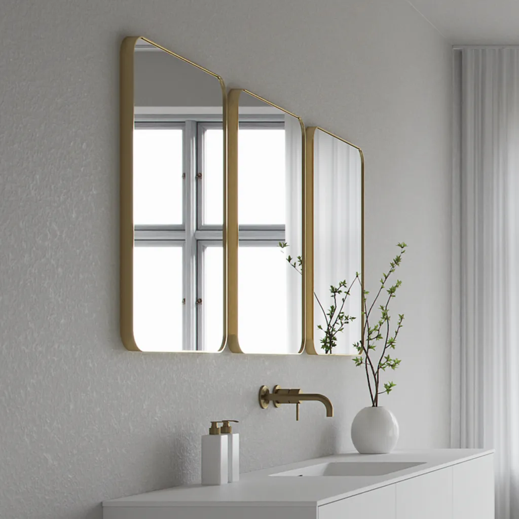 Déco Dé Lux 60x80 - Brushed brass