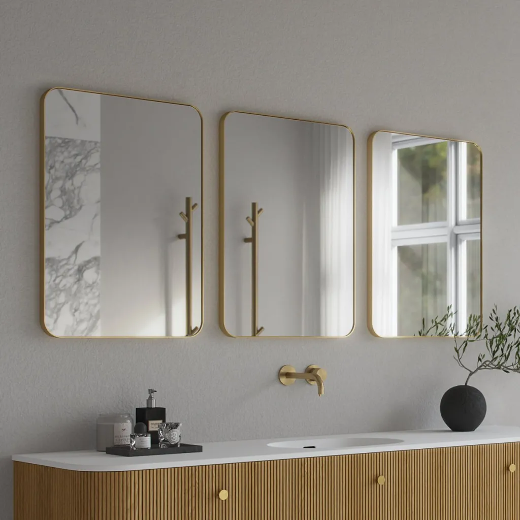 Déco Dé Lux 50x70 - Brushed brass