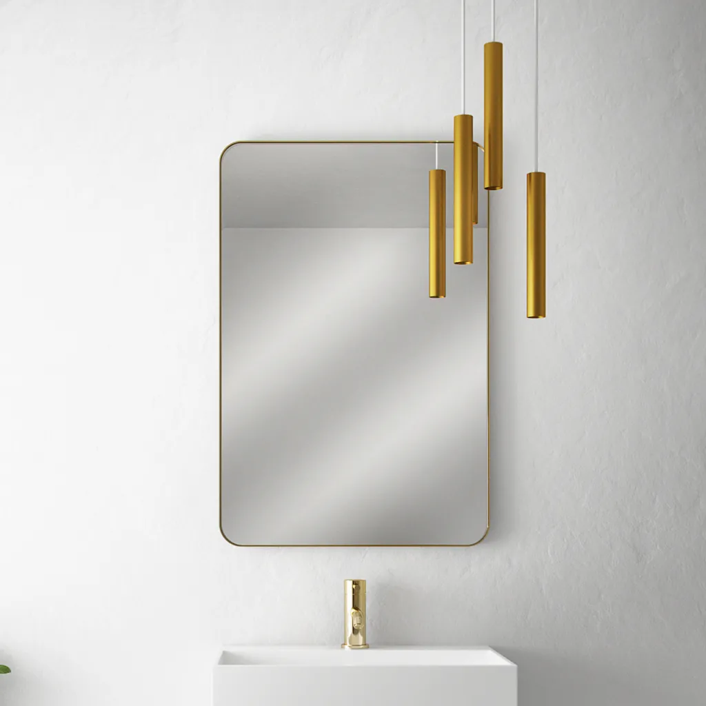 Déco Dé Lux 50x70 - Brushed brass