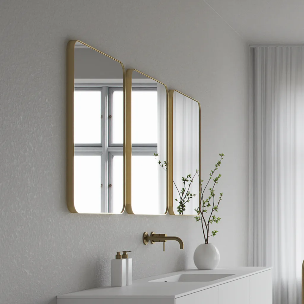 Déco Dé Lux 50x70 - Brushed brass