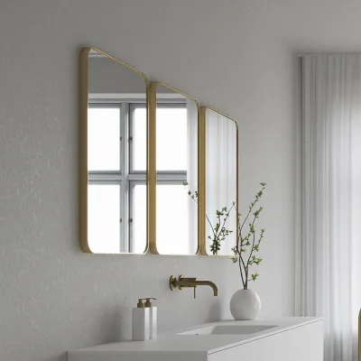 Déco Dé Lux 50x70 - Brushed brass