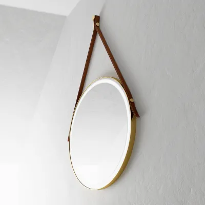 Drop Dé Lux Ø70 - Polished brass