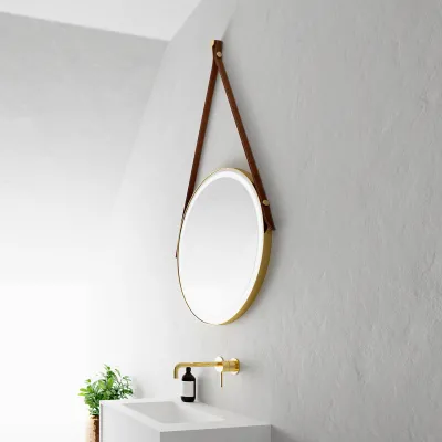 Drop Dé Lux Ø60 - Polished brass