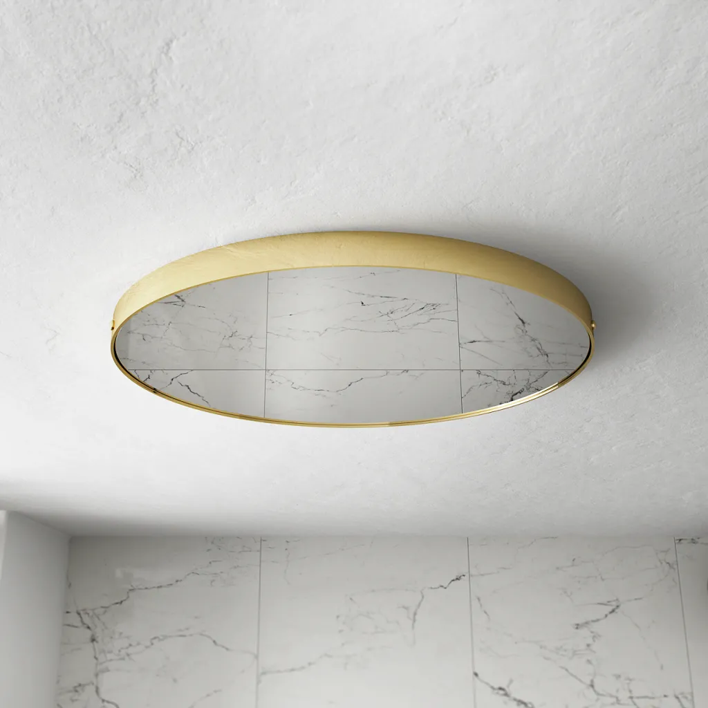 Magic Déco Ø70 - Brushed brass