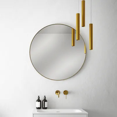 Magic Déco Ø70 - Brushed brass