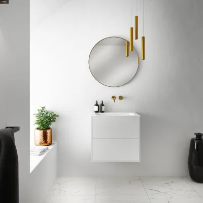 Magic Déco Ø70 - Brushed brass