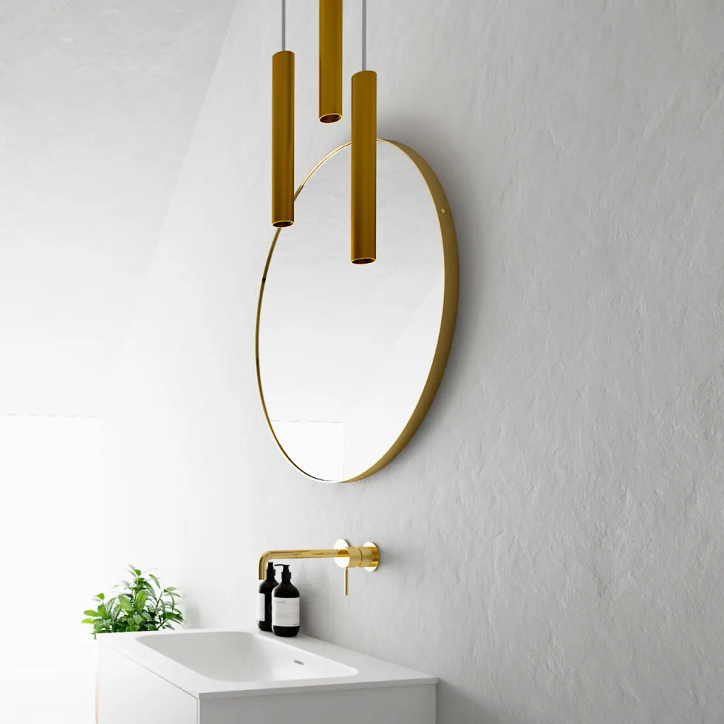 Magic Déco Ø70 - Brushed brass