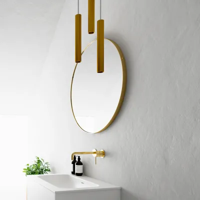 Magic Déco Ø70 - Brushed brass