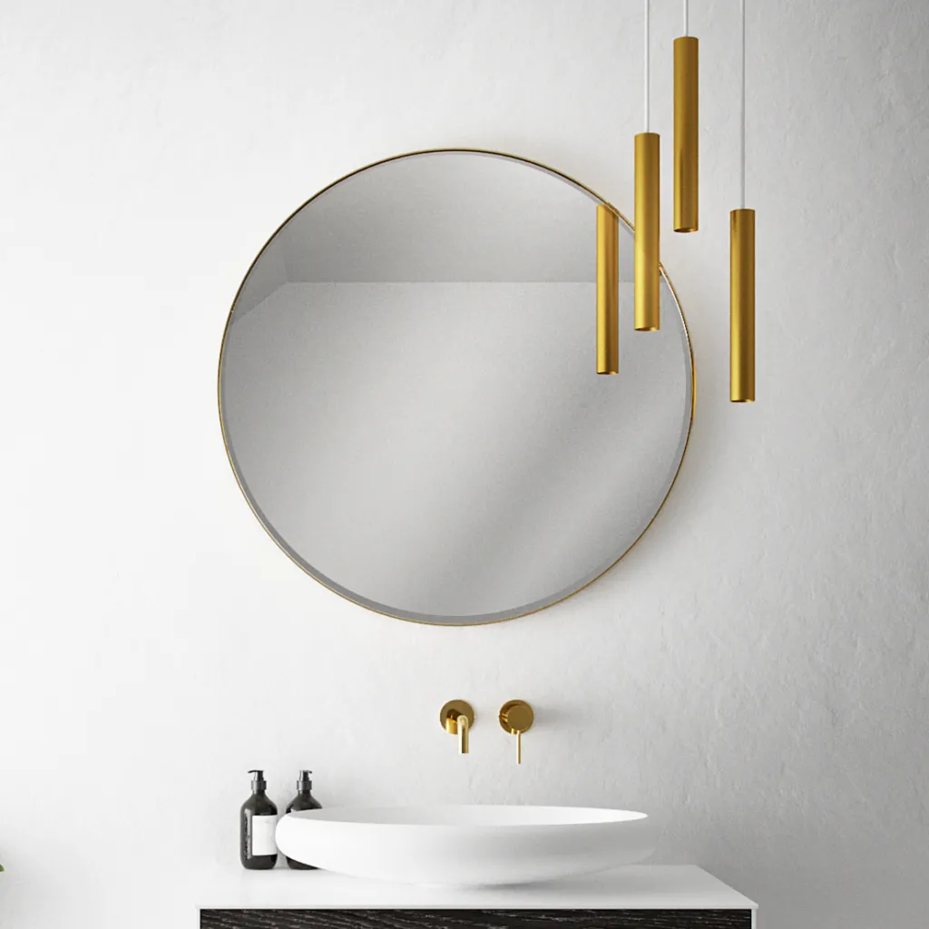 Magic Déco Ø60 - Brushed brass