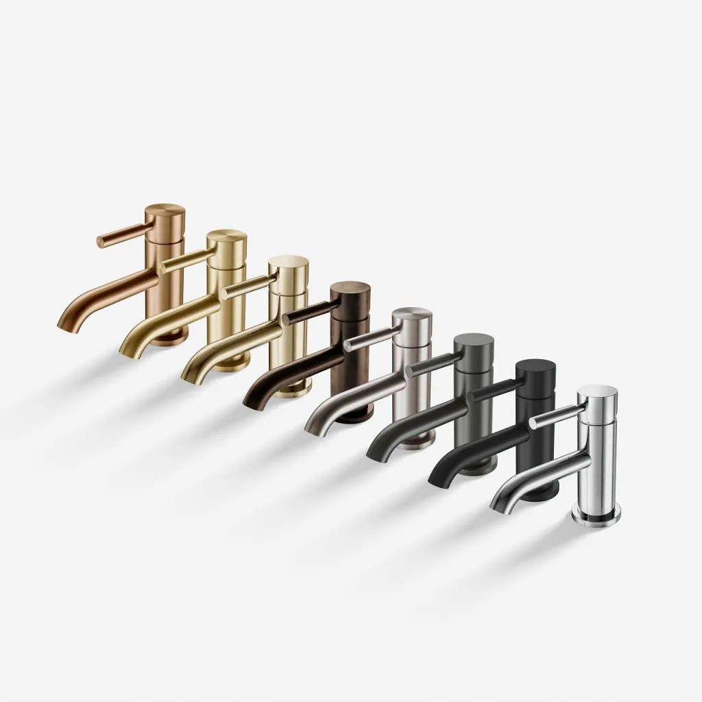 Semplice SHV101 - Washbasin fitting, Polished Brass Natural