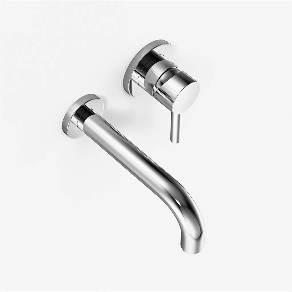 Semplice SHV102 - Washbasin fitting, 22 cm spout, Chrome