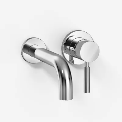 Semplice SHV102 - Washbasin fitting, 22 cm spout, Chrome