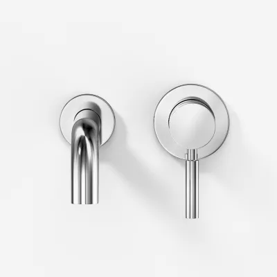 Semplice SHV102 - Washbasin fitting, 22 cm spout, Chrome