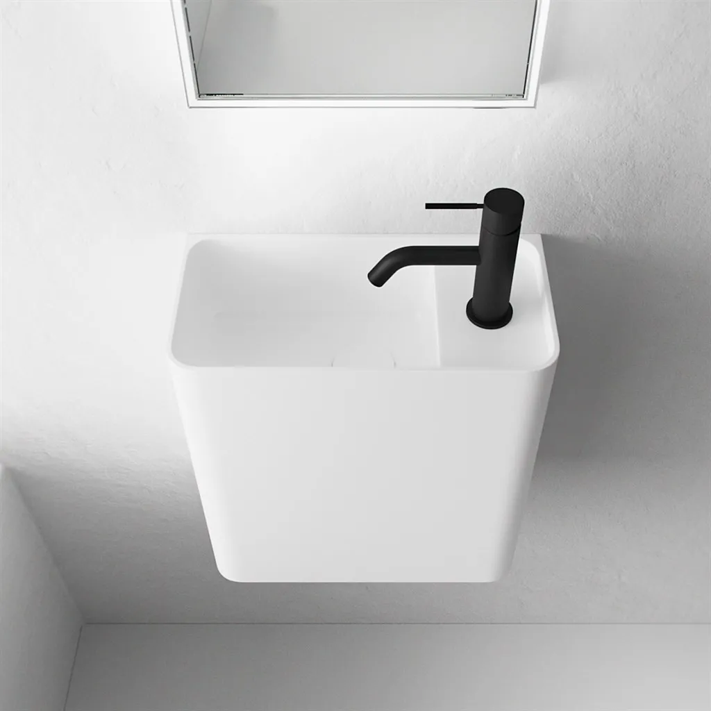 Coco 2L - 36x18 Sink left, Mathvid SolidTec®