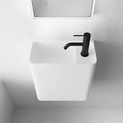 Coco 2L - 36x18 Sink left, Mathvid SolidTec®