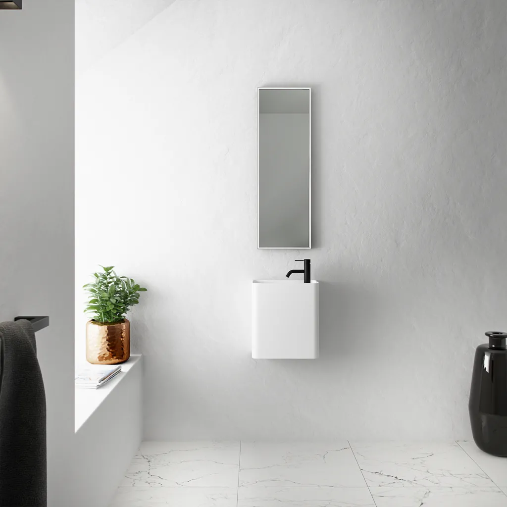 Coco 2L - 36x18 Sink left, Mathvid SolidTec®