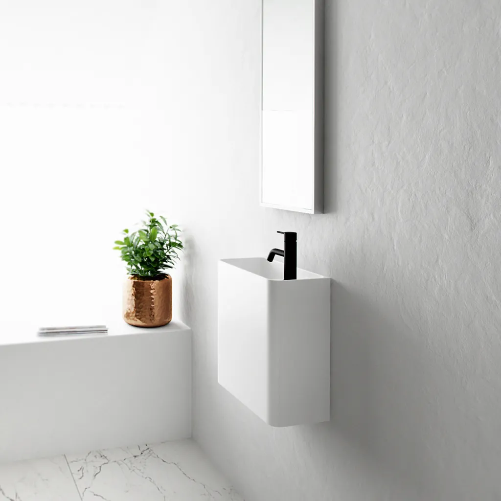 Coco 2L - 36x18 Sink left, Mathvid SolidTec®