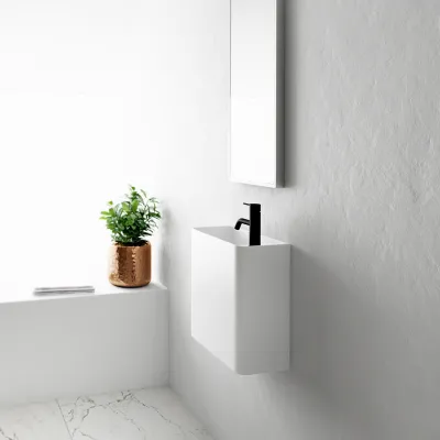 Coco 2L - 36x18 Sink left, Mathvid SolidTec®