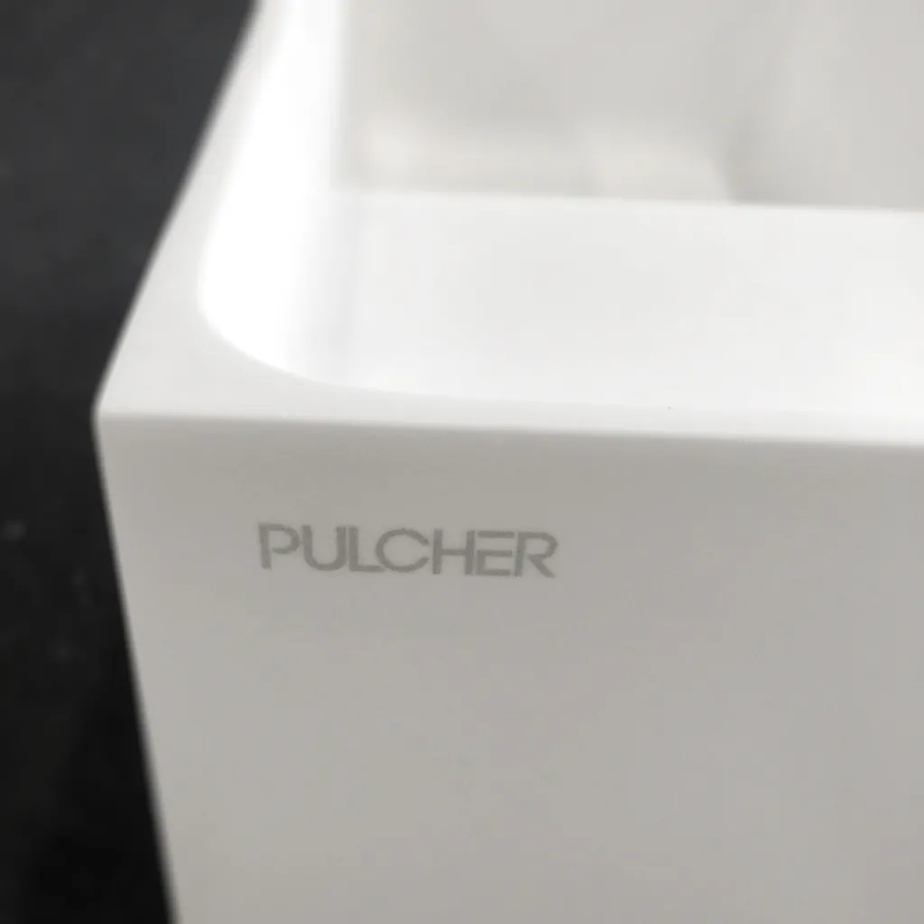 Coco 2R - Washbasin 36x18 cm, Matt White SolidTec®