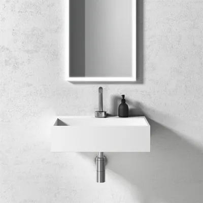 Kubo Inside 50 - 50x30, Matt white SolidTec®