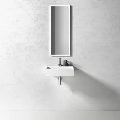 Kubo Inside 50 - 50x30, Matt white SolidTec®