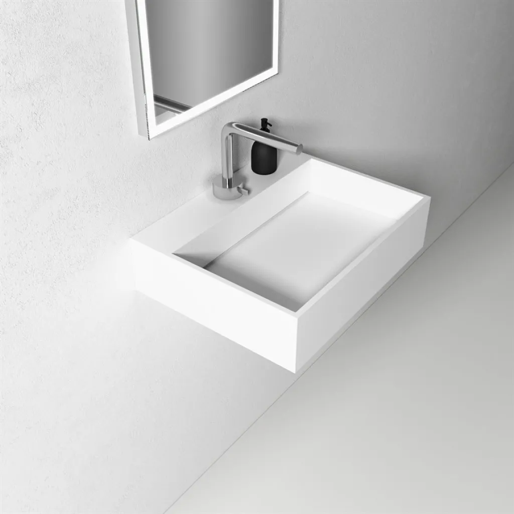 Kubo Inside 50 - 50x30, Matt white SolidTec®