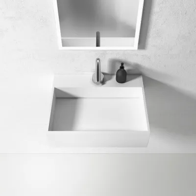 Kubo Inside 50 - 50x30, Matt white SolidTec®