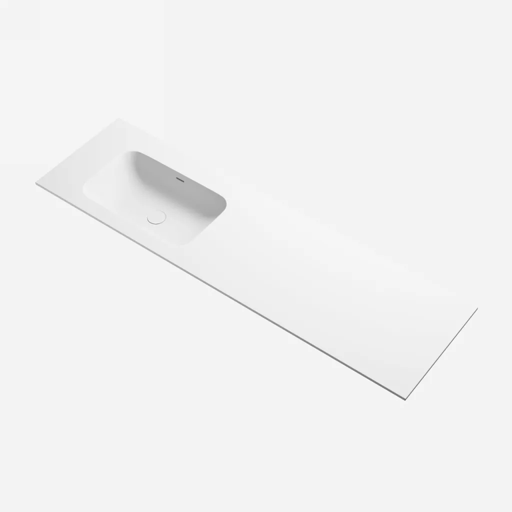 Pulcher® Soft 160L - Sink countertop 160x46