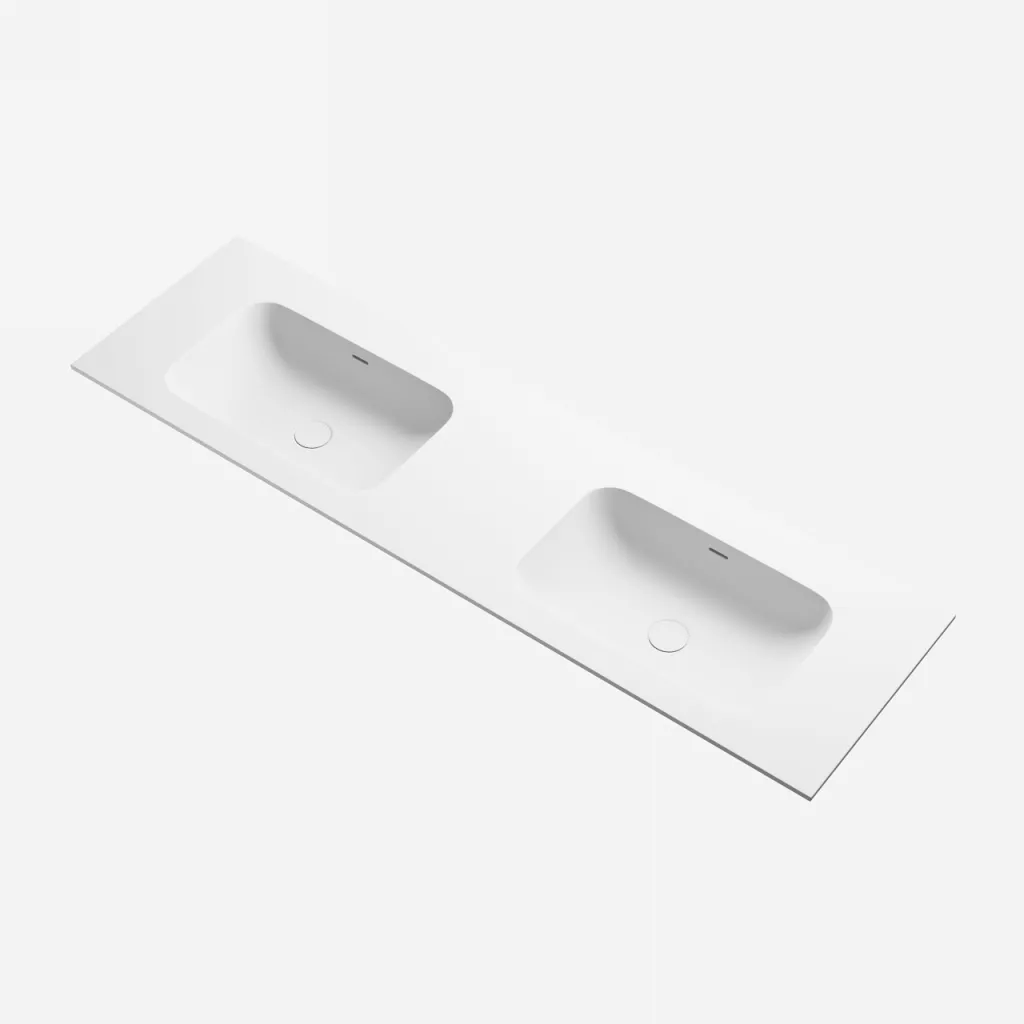 Pulcher® Soft 160D - Sink countertop 160x46