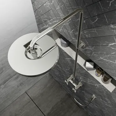 Fly Classic FBR7100 - XL Rain DeLux Shower Ø24, Chrome