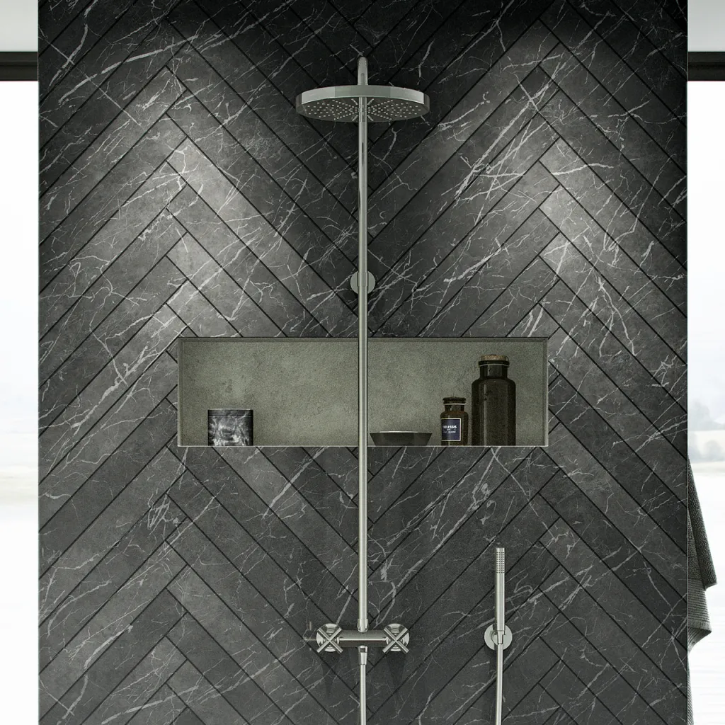 Fly Classic FBR7100 - XL Rain DeLux Shower Ø24, Chrome