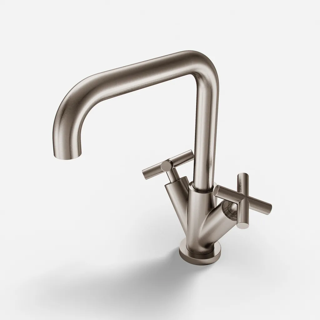 Fly Classic FKV102 - Kitchen, U20 Swivel Spout, PVD Brushed Steel