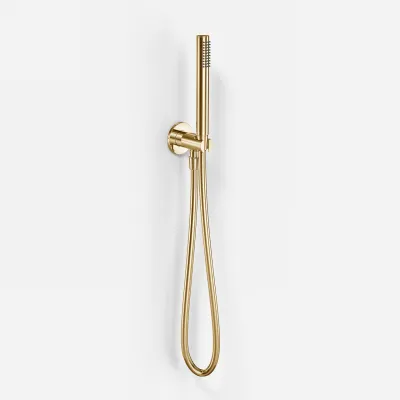 Semplice/Fly Classic SSH220 - Hand Shower Set, Polished Brass Natural