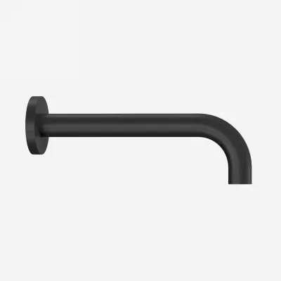 Semplice SSP420 - Tub spout 20 cm, Matte black