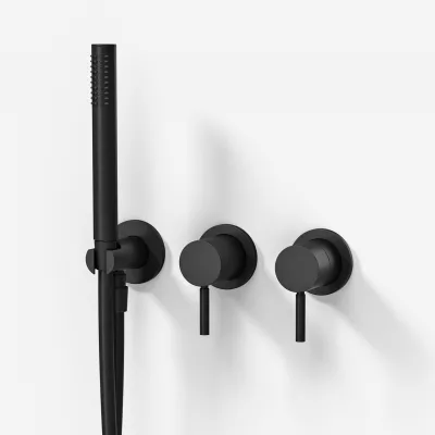 Semplice SBR801 - Shower set, matte black