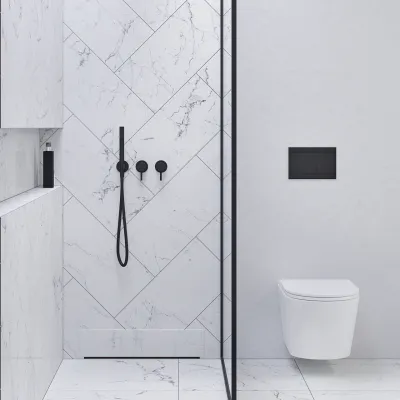 Semplice SBR801 - Shower set, matte black