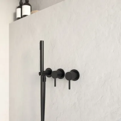 Semplice SBR801 - Shower set, matte black