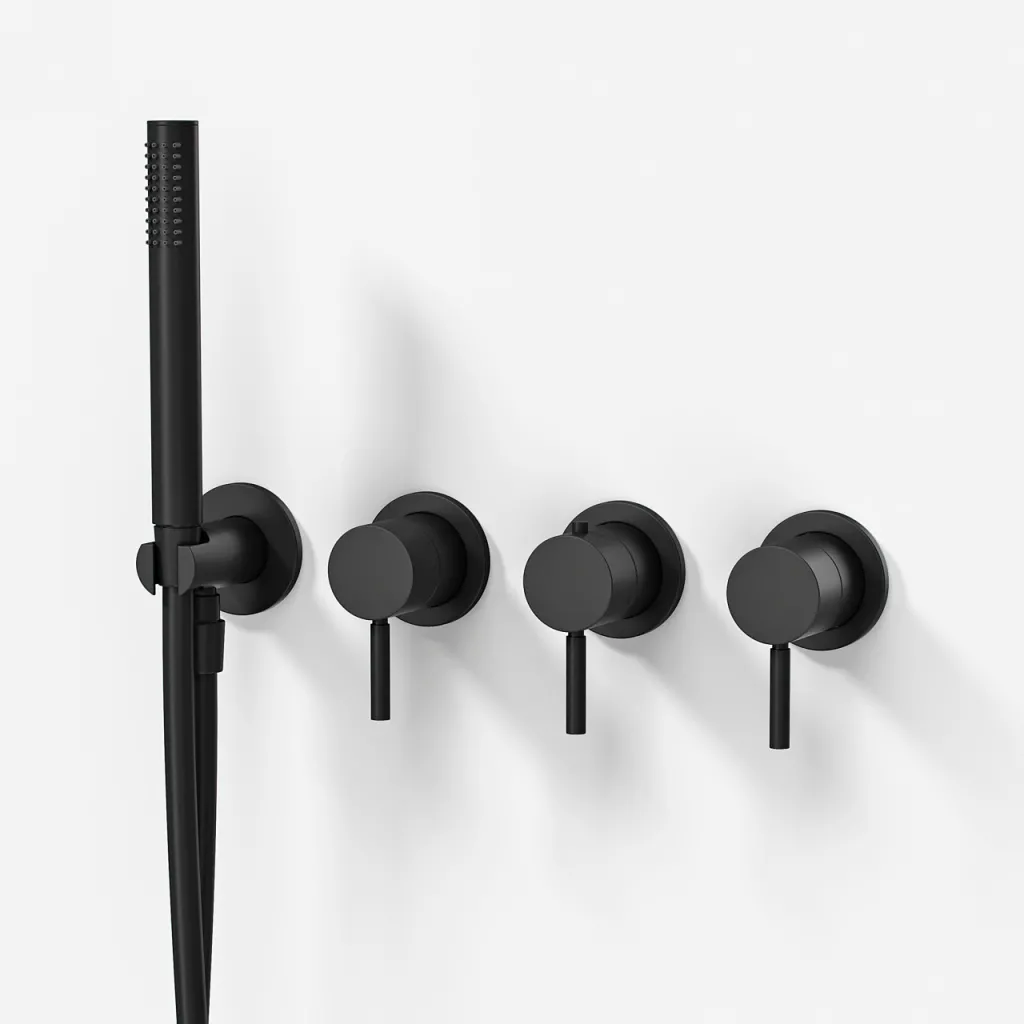 Semplice STB801 - Thermostat set, matte black