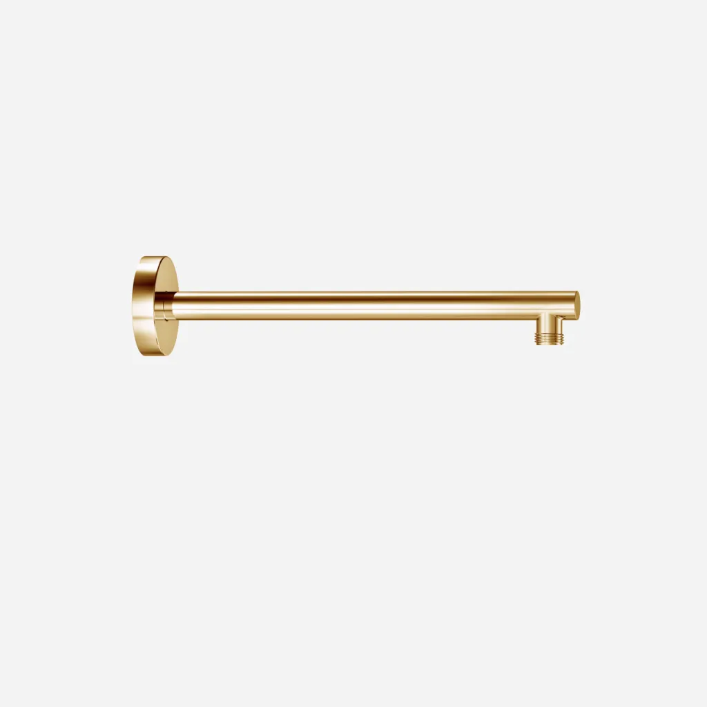 Semplice SBVX30 - Shower pipe from wall, Brass Natural