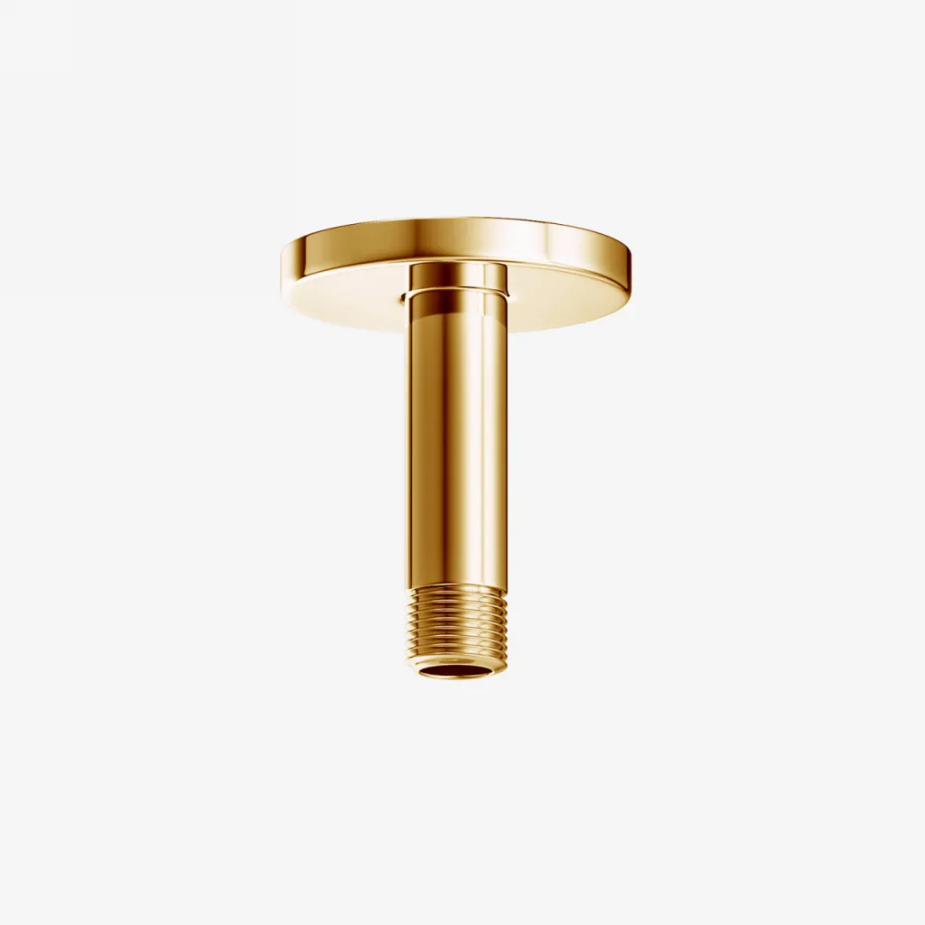 Semplice SBVX10 - Shower pipe from ceiling, Brass Natural