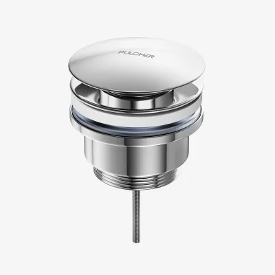 Pulcher Semplice Fly 1¼” - Universal bottom valve, Chrome