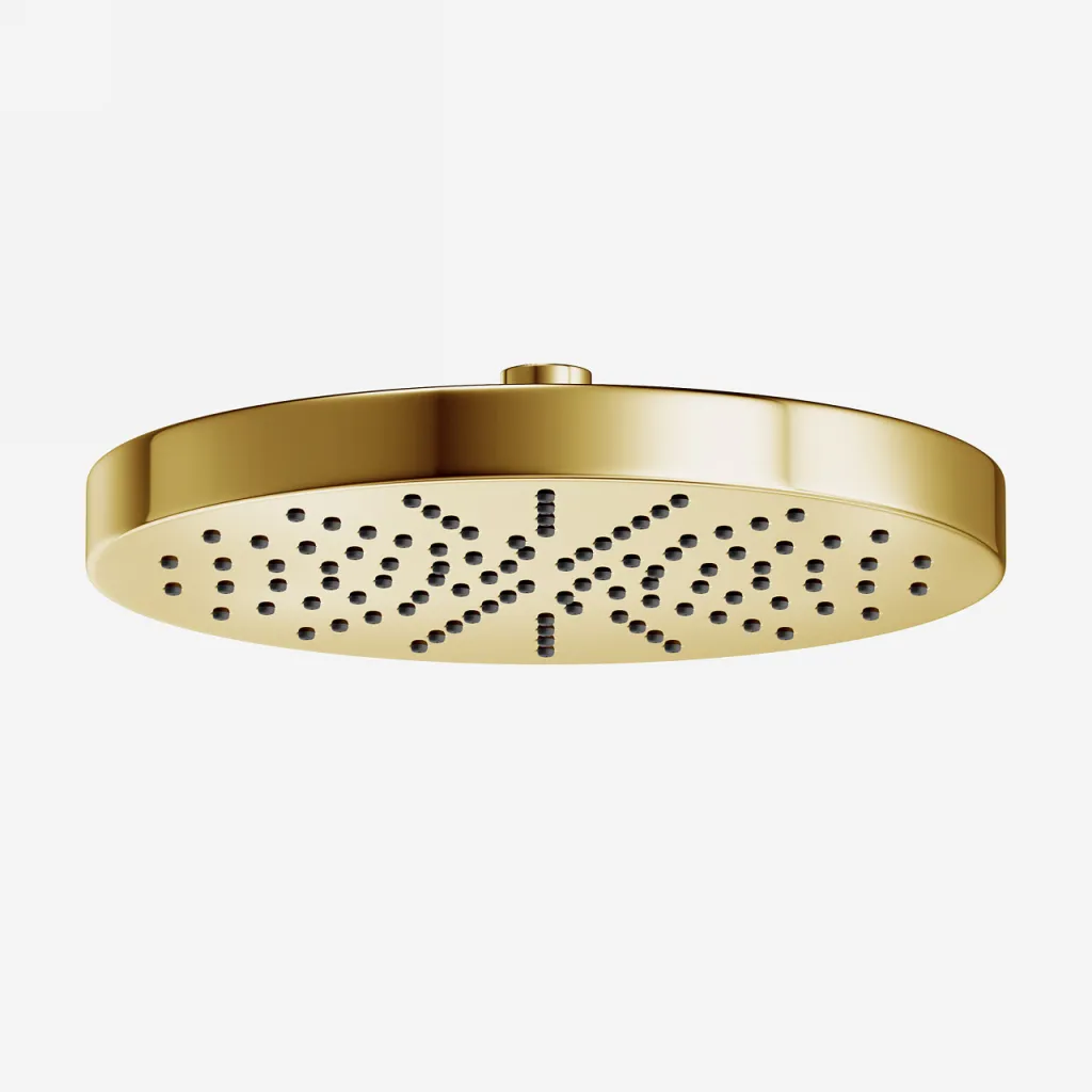 Semplice/Fly Classic SHBX24 - Overhead shower Ø24, Brass Natural