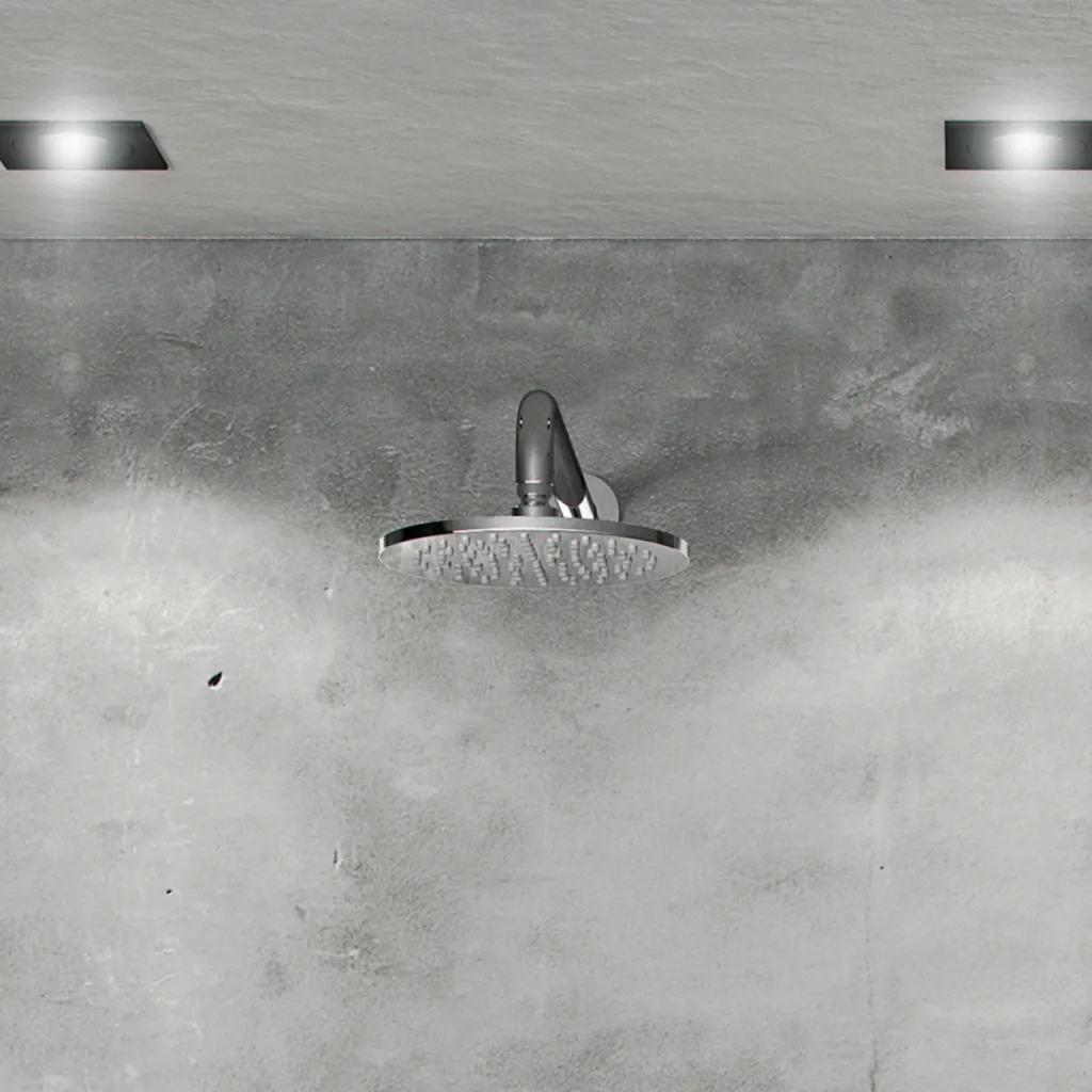 Classwell C16 S01 - Rain DeLuxe Ø20, w/wall arm, Chrome Polished