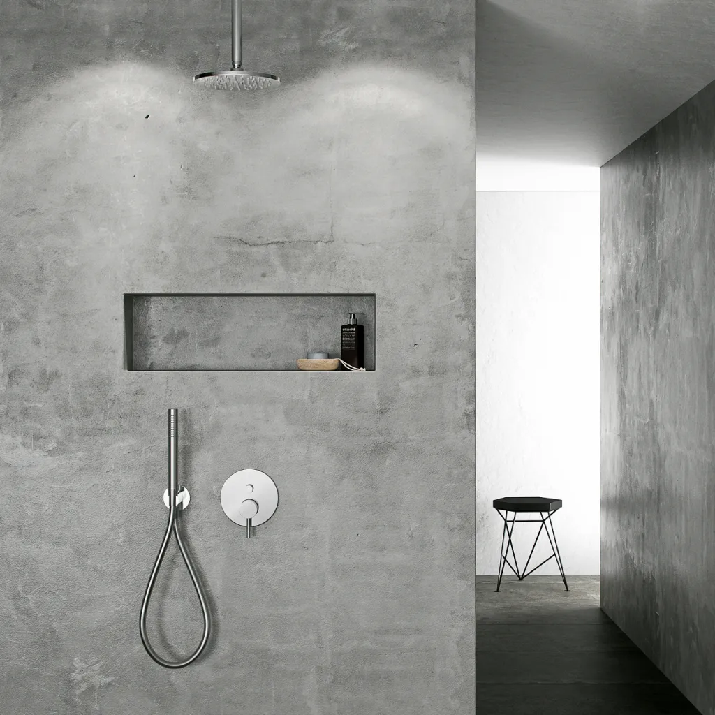 Classwell C16 S03 - Rain DeLuxe Ø20 cm, Ceiling, Polished Chrome 