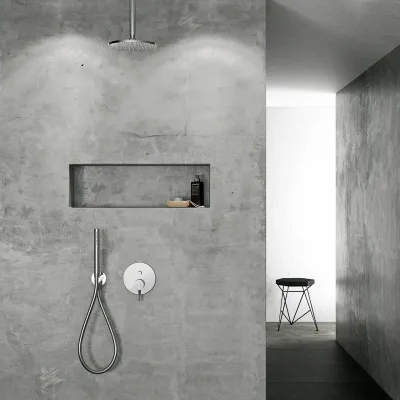 Classwell C16 S03 - Rain DeLuxe Ø20 cm, Ceiling, Polished Chrome 