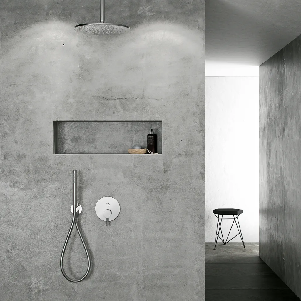 Classwell C16 S04 - Rain DeLuxe Ø30 cm, Ceiling, Polished Chrome 