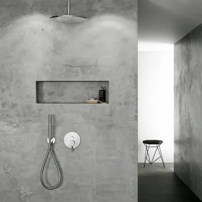 Classwell C16 S04 - Rain DeLuxe Ø30 cm, Ceiling, Polished Chrome 
