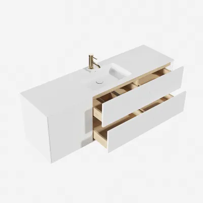 Pulcher Mood 160 Soho - Bathroom furniture 160x46, Mathvid SolidTec®